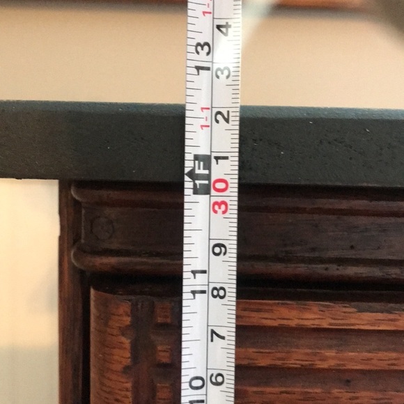 Restored Vintage Sewing Machine Drawer organizer w/ Glass knobs. Refurbished. - Picture 15 of 16